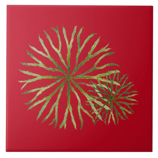 インディアンの夏のセラミックタイル(M) タイル (正面)