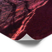 インディアンの子犬が新しい日を迎えるキャニオンデチェル ポスター (角)