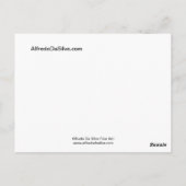 インディアンの宇宙#1 ポストカード (裏面)