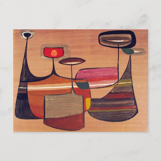 インディアンの宇宙#1 ポストカード (正面)