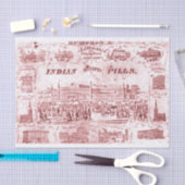 「インディアンの根薬」 薄葉紙 (クラフト)