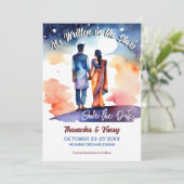 インディアンの結婚式は星の日書付を除く 招待状 (スタンド正面)