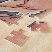 インディアンの酋長のパズル ジグソーパズル (側面)