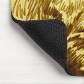 インディアンの鉛筆スケッチ マウスパッド (コーナー)