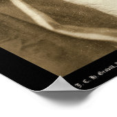 インディアンの長と一般的なマイルSD 1891 ポスター (角)