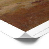 インディアンの陣地ヨセミテバレー(1189) ポスター (角)