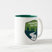 インディアンの頭のレール ツートーンマグカップ (正面右)