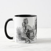 インディアンの首長マグ マグカップ (左)