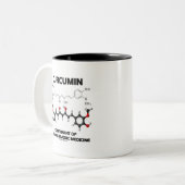 インディアンのAyurvedicの薬のクルクミンの部品 ツートーンマグカップ (正面左)