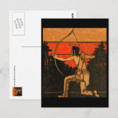 インディアンはがき ポストカード (正面/裏面)