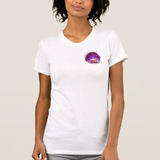 インディアンは休暇-紫色--を支えます Tシャツ