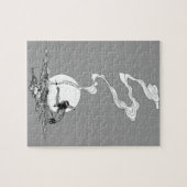 インディアンは彼の孤独でNCワイエスヴィンテージウェスタン ジグソーパズル (横)