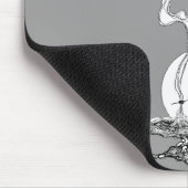 インディアンは彼の孤独でNCワイエスヴィンテージウェスタン マウスパッド (コーナー)