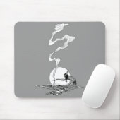 インディアンは彼の孤独でNCワイエスヴィンテージウェスタン マウスパッド (マウス)