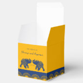 インディアンをテーマにした青王室の象の結婚象 フェイバーボックス (オープン)