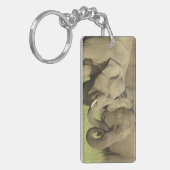 インディアンアジアゾウ キーホルダー (正面左)