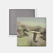 インディアンアジアン遊ゾウズ戦 マグネット (正面/裏面)