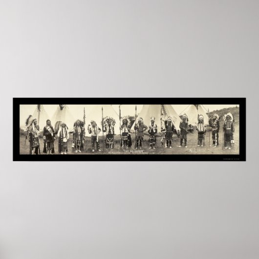 インディアンアストリアOR写真1911 ポスター (正面)