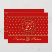 インディアンインスパイアの表番はがき ポストカード (正面/裏面)