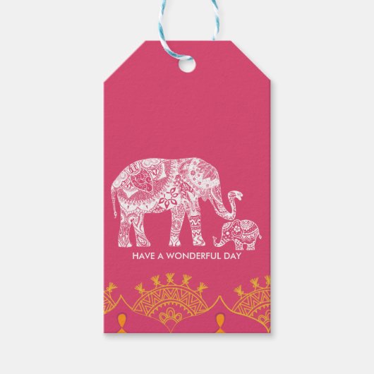 インディアンインスピレーション ギフトタグ (正面)