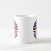 インディアンインディア米国アメリカ合衆国統一された州ツリー コーヒーマグカップ (中央)