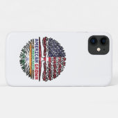 インディアンインディア米国アメリカ合衆国統一された州ツリー Case-Mate iPhoneケース (裏面(横))