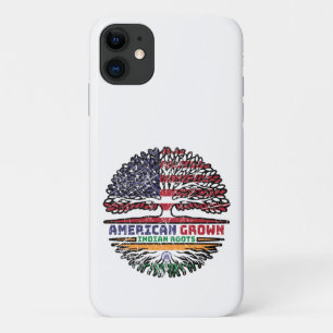 インディアンインディア米国アメリカ合衆国統一された州ツリー iPhone 11 ケース