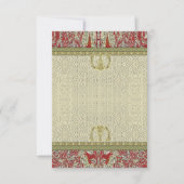 インディアンインドお祝いヒンズー結婚式招待状 招待状 (正面)