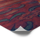 インディアンウィメンズ喫煙フーカ ポスター (角)