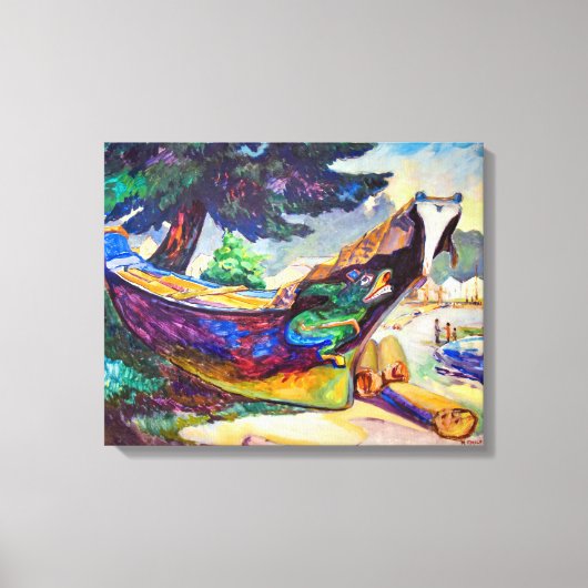 インディアンウォーカヌー | Emily Carr | キャンバスプリント (正面)