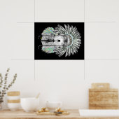 インディアンオオカミ ポスター (キッチン)