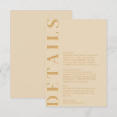 インディアンオランダホワイトエンクロージャカード エンクロージャーカード (正面/裏面)