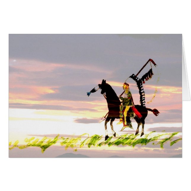 インディアンオン馬 (正面横)