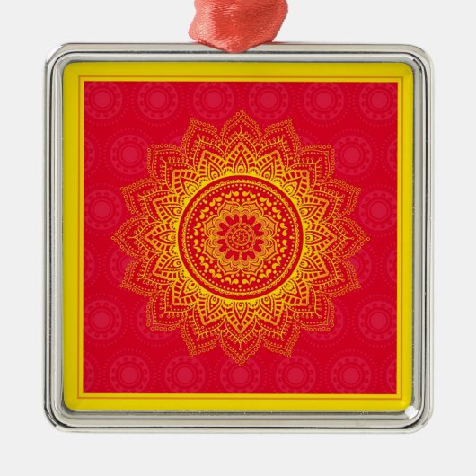 インディアンオーナメント メタルオーナメント (正面)