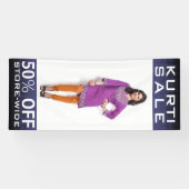 インディアンカスタム·ウーマン·ファッション·クルティ·セール 横断幕 (横)