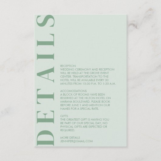 インディアンカッコいいミントエンクロージャカード エンクロージャーカード (正面)