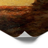 インディアンカヌアルベールベルシュタット ポスター (角)