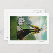 インディアンカヌー、アラスカ州のフィギュレヘッド ポストカード (正面/裏面)