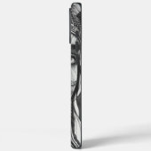 インディアンガールウォリアーは強さを発揮 Case-Mate iPhoneケース (裏面 / 左)