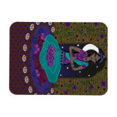 インディアンクラシカルダンサー マグネット (横)