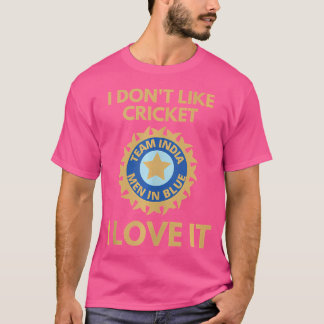インディアンクリケットサポーターインド・クリケットファン Tシャツ
