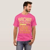 インディアンクリケットチームジャージー Tシャツ (正面フル)