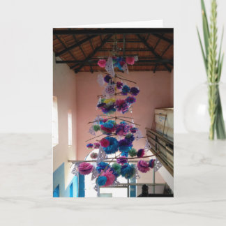 インディアンクリスマスツリーカード シーズンカード