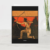 インディアングリーティングカード カード (裏面)