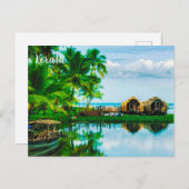 インディアンケララ神の国のポストカード ポストカード (正面/裏面)