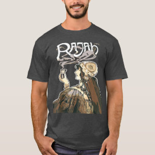 インディアンコーヒーフムスアールヌーボーヴィンテージ広告 Tシャツ