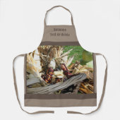 インディアンコーンウィッカーバスケッパーソナライズされたト国 エプロン (正面)