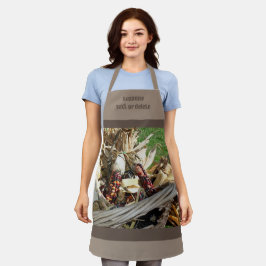 インディアンコーンウィッカーバスケッパーソナライズされたト国 エプロン