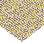 インディアンコーンパターンテーブルランナー ショートテーブルランナー (コーナー)