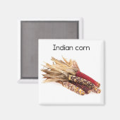 インディアンコーン冷凍機磁石 マグネット (正面/裏面)